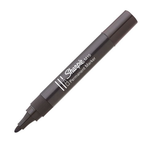 Marcatori Sharpie M15 punta tonda nero 12 pezzi