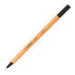 STABILO Fineliner Point 88 Black Pack 10