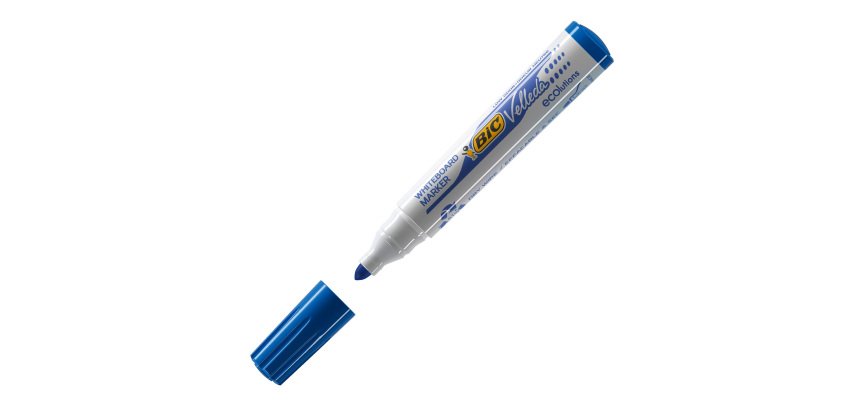 BIC Velleda Whiteboard Marker Broad Bullet Black 1.5 mm Pack of 12