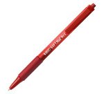 BIC Soft Feel Retractable Ballpoint Pen Grip Medium 0.4 mm Black Pack of 12
