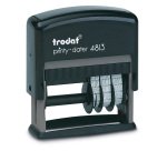 Timbro datario Trodat 4813 nero