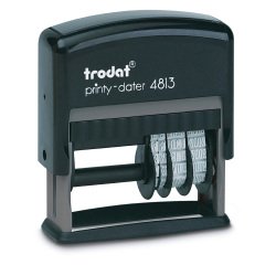 Timbro datario Trodat 4813 nero