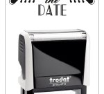 Timbro Trodat Printy 4912 "Save The Date" bianco