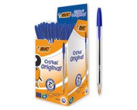 Penne BIC Cristal blu 50 pezzi