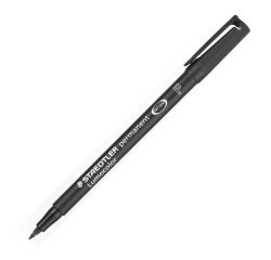 Marcatori STAEDTLER Lumocolor Permanent 318 nero 10 pezzi