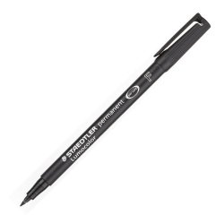 Marcatori STAEDTLER Lumocolor Permanent 318 nero 10 pezzi