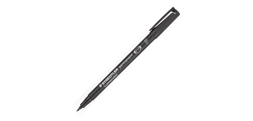 STAEDTLER Permanent Marker 318-9 Round tip Black Pack 10