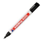 edding 400 Permanent Marker Fine Bullet 1 mm Black Refillable Pack of 10