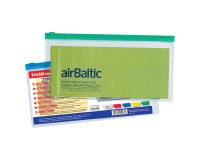 Cartellina con zip ErichKrause formato Travel trasparente polipropilene 12 unità