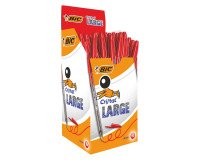 Penna sfera BIC Cristal Large 0.42 mm rosso 50 unità