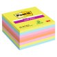 Cubo Post-it Super Sticky Assortiti Arcobaleno 76x76 mm da 360 fogli