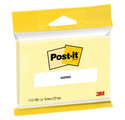 Post-it Giallo Canary 76 x 127 mm 1 unità da 100 fogli