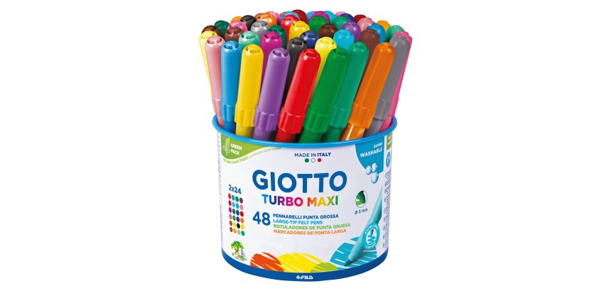 Pennarelli GIOTTO Turbo Maxi assortiti 48 unità