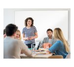 Lavagna bianca Nobo Impression Pro Smaltato magnetico 120 x 90 cm