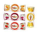 Caramelle Le BONELLE gelées arancia, limone, fragola, ciliegia