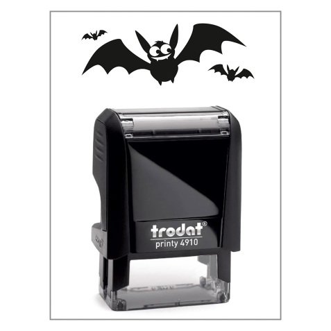 Timbro Trodat Printy 4910 "Pipistrello" nero