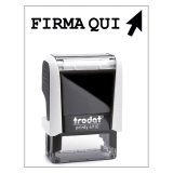En_timbro trodat 4910 bianco firma qui   dl