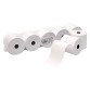 Carta in rotolo pura cellulosa per calcolatrici pura 60 g/m² L 57 mm  Ø est. 65 mm Ø int. 12 mm Lungheza 40 m bianco 5 rotoli