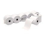 Carta in rotolo pura cellulosa per calcolatrici pura 60 g/m² L 57 mm  Ø est. 65 mm Ø int. 12 mm Lungheza 40 m bianco 5 rotoli