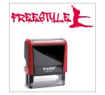 Timbro Trodat Printy 4912 "Freestyle" rosso
