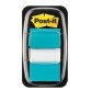 Index Post-it Medio Turchese senza rigatura non perforato 25,4 x 43,2 mm 2,54 x 4,32 cm 70 g/m² 50 segnapagina