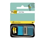 Index Post-it Medio Turchese senza rigatura non perforato 25,4 x 43,2 mm 2,54 x 4,32 cm 70 g/m² 50 segnapagina