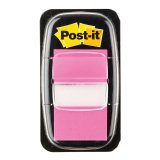 Post-it Index Flags 25.4 x 43.2 mm Pink 50 Strips