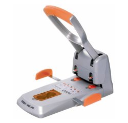 Perforatore per alti spessori Rapid HDC150 Grigio-arancione 150 foglio 2 fori