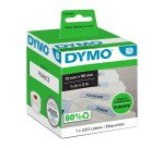 Dymo LW S0722460 / 99017 Authentic Suspension Labels White 12 x 50 mm 220 Labels