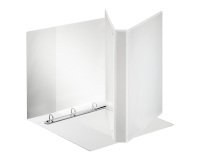 Raccoglitore ad anelli Esselte 4 anelli pp eco-compatibile A4 bianco