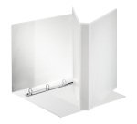 Raccoglitore ad anelli Esselte 4 anelli pp eco-compatibile A4 bianco