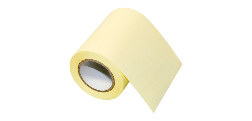 Rotolo foglietti adesivi Giallo