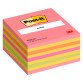 Post-it Sticky Notes Cube 76 x 76 mm Pink and Yellow Mix 450 sheets