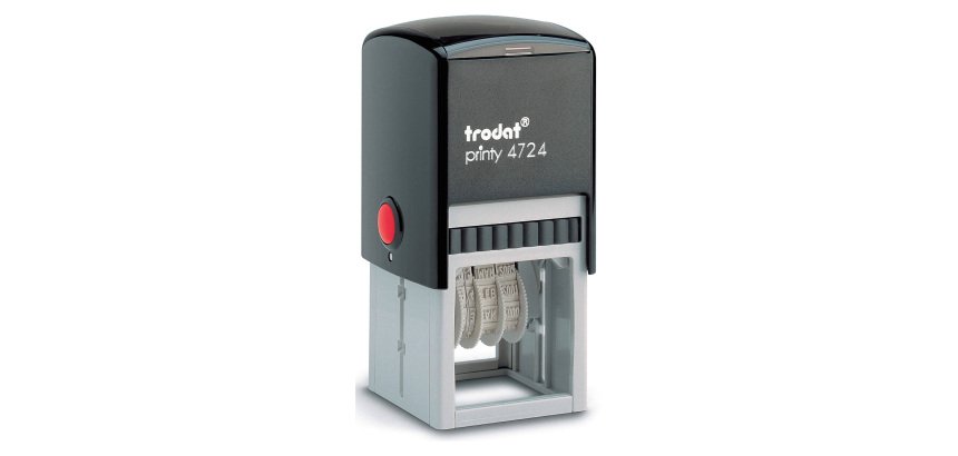 Timbro personalizzabile Trodat 4724 nero