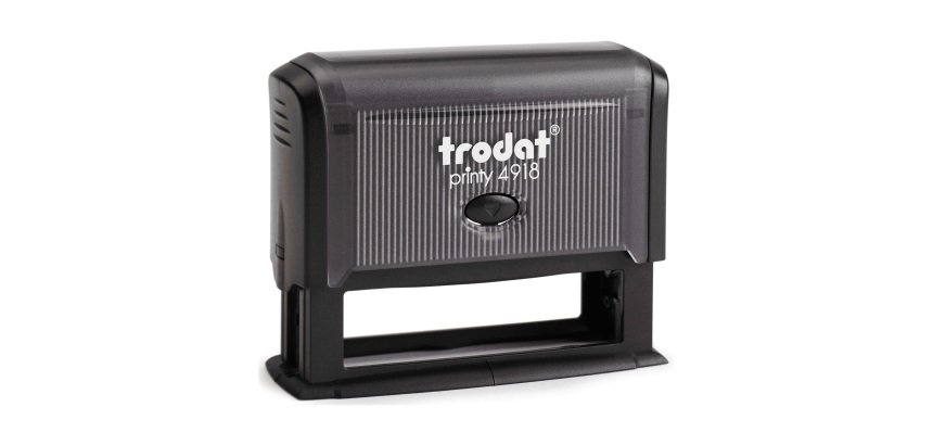 Timbro Trodat 4918 1,5 x 7,5 cm nero