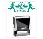 Timbro Trodat Printy 4912 "Calcio italia" bianco