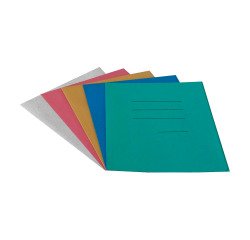 Cartelline con linee stampate A4 Assortiti carta pannosa 100 unità