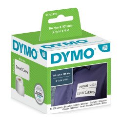 Dymo LW S0722430 / 99014 Authentic Shipping/Name Badge Labels White 54 x 101 mm 220 Labels