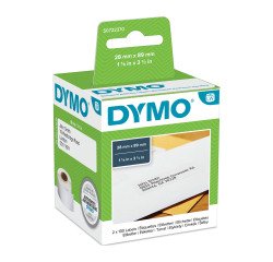 Etichette per indirizzi LW DYMO 28 x 89 mm bianco 2 rotoli da 130 etichette