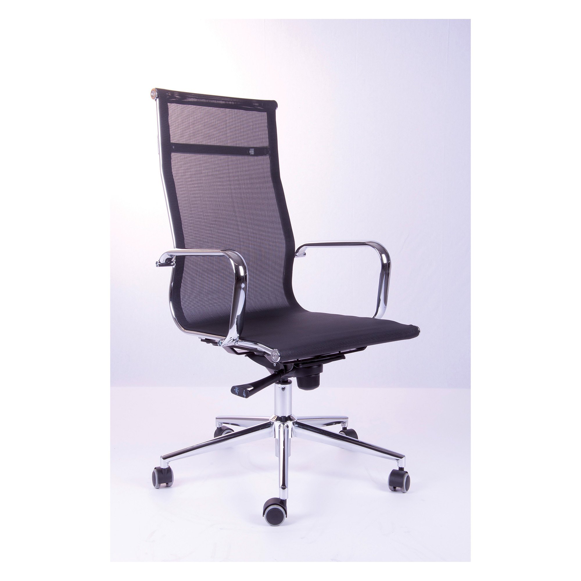 WH Star Executive Chair with Black Mesh Backrest
