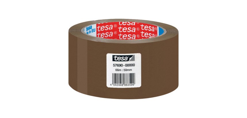 Nastro per imballo tesa® 57690 - PP - 66 m x 50 mm - avana - 6 rotoli