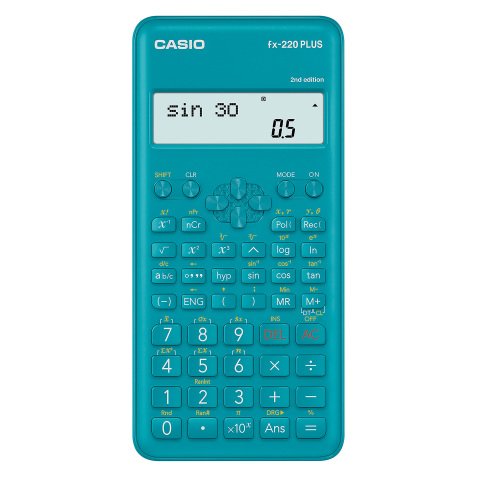 Calcolatrice tecnico-scientifica Casio FX-220 Plus-2 blu