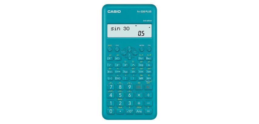 Calcolatrice tecnico-scientifica Casio FX-220 Plus-2 blu