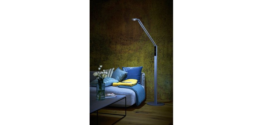 Lampada LUCTRA Floor Radial 9236 argento