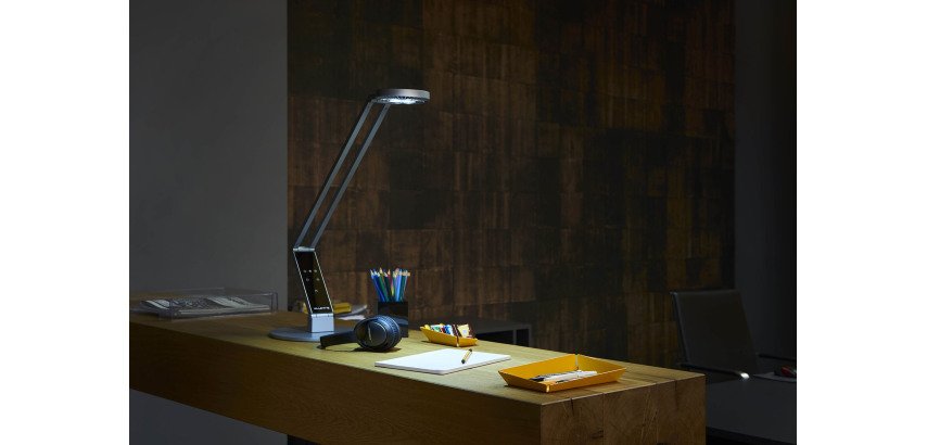 Lampada LUCTRA Table Radial 9202 argento