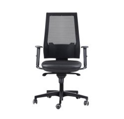 Sedia Era Tendence T-400 Mix con schienale in rete e sedile Aurea Mood Italian Sedioliti