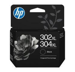 Cartuccia inchiostro HP originale 302XL nero F6U68AE
