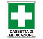 Cartelli Segnalatori Cassetta di medicazione 12 x 14,5 cm