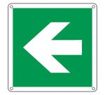 Cartelli Segnalatori Freccia 12 x 12 cm