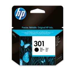 Cartuccia inchiostro HP originale 301 nero CH561EE